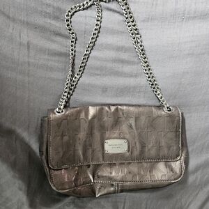 Designer Metallic Shoulder Bag